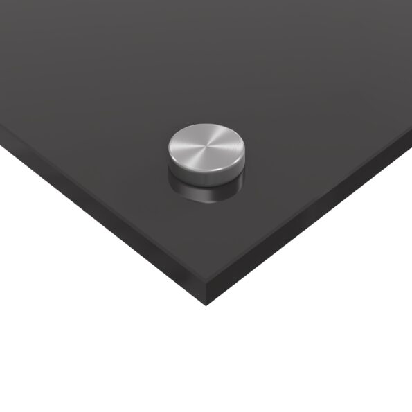 vidaXL Kuchynská zástena tmavošedá 90x60x0,6 cm tvrdené sklo – Obrázok 8