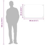 vidaXL Kuchynská backsplash Žltá 80x60x0,6 cm Z tvrdeného skla – Obrázok 10