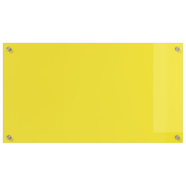 vidaXL Kuchynská obkladová doska žltá 90x50x0,6 cm z tvrdeného skla – Obrázok 5