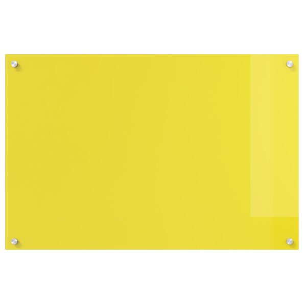 vidaXL Kuchynská obkladová doska Žltá 90x60x0,6 cm Tvrdené sklo – Obrázok 5