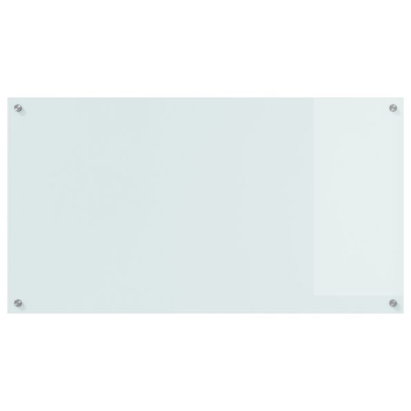 42001288_5.jpg vidaXL Kuchynský obklad Biela 110x60x0,6 cm Tvrdené sklo – Obrázok 5