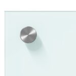 vidaXL Kuchynský obklad Biela 110x60x0,6 cm Tvrdené sklo – Obrázok 7