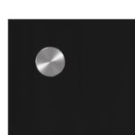 vidaXL čierna kuchynská obkladačka 110x50x0,6 cm zo skla – Obrázok 7