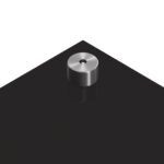 vidaXL čierna kuchynská obkladačka 110x50x0,6 cm zo skla – Obrázok 9