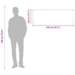 vidaXL Kuchynská zadná stena svetlosivá 120x40x0,6 cm z tvrdeného skla – Obrázok 10