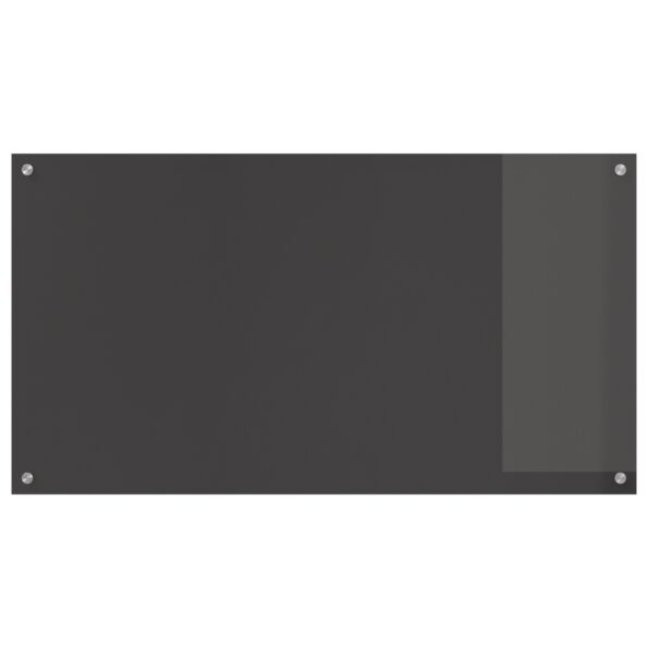 vidaXL Kuchynská backsplash tmavošedá 110x60x0,6 cm z tvrdeného skla – Obrázok 5