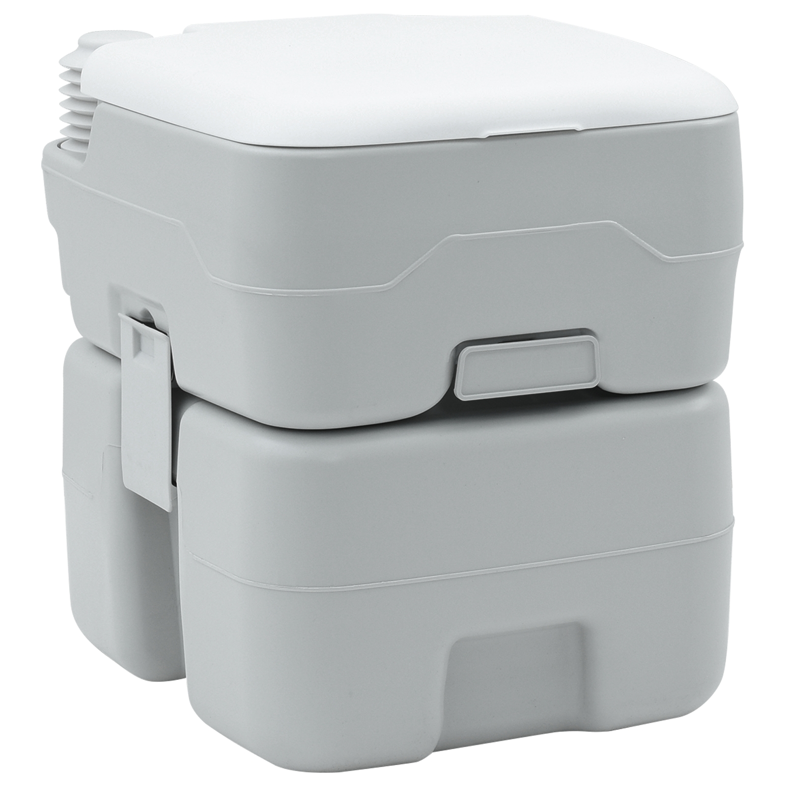 42001427_1.jpg vidaXL Kempingové WC Šedý a biely 41,5 x 36,5 x 42 cm Polyetylén – Obrázok 1