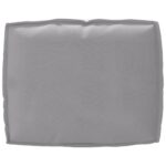 vidaXL Vonkajší vankúš Sivý Bavlna Stredný Odnímateľné poťahy – Obrázok 5