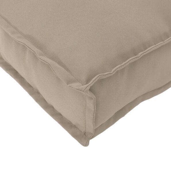 42001463_6.jpg vidaXL Vankúš na vonkajšie sedenie Taupe Polyester 50 x 40 x 12 cm – Obrázok 6