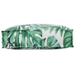 vidaXL Vonkajší vankúš Vzor lístka Polyester 50 x 12 x 40 cm – Obrázok 2