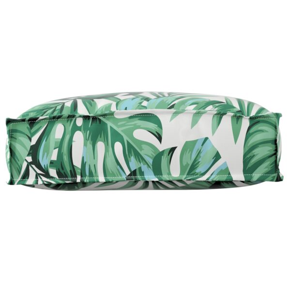 42001466_2.jpg vidaXL Vonkajší vankúš Vzor lístka Polyester 50 x 12 x 40 cm – Obrázok 2