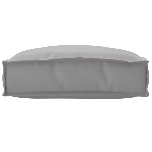 42001469_2.jpg vidaXL Exteriérový vankúš Sivý Polyester 50 x 50 x 12 cm – Obrázok 2