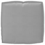 vidaXL Exteriérový vankúš Sivý Polyester 50 x 50 x 12 cm – Obrázok 4