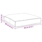 vidaXL Vankúš do exteriéru Tropický jungle Polyester 80 x 12 x 80 cm – Obrázok 6