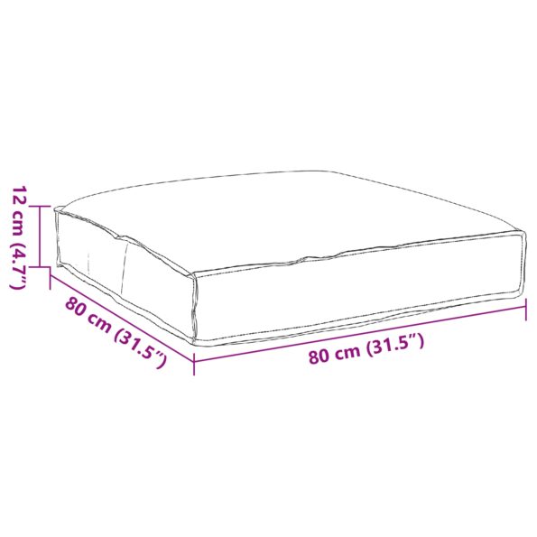 42001517_6.jpg vidaXL Vankúš do exteriéru Tropický jungle Polyester 80 x 12 x 80 cm – Obrázok 6