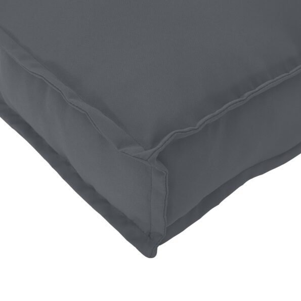 vidaXL Podložka Antracit 120 x 40 x 12 cm Oxfordská látka – Obrázok 5