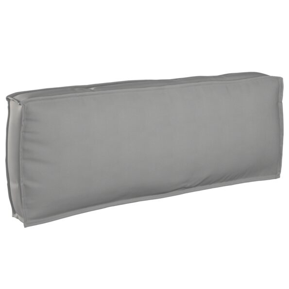 42001539_1.jpg vidaXL Vonkajší vankúš Sivý Polyester 120 x 12 x 40 cm – Obrázok 1