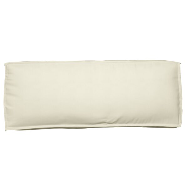 vidaXL Vonkajší vankúš Krémový Polyester 40 x 40 x 12 cm – Obrázok 4