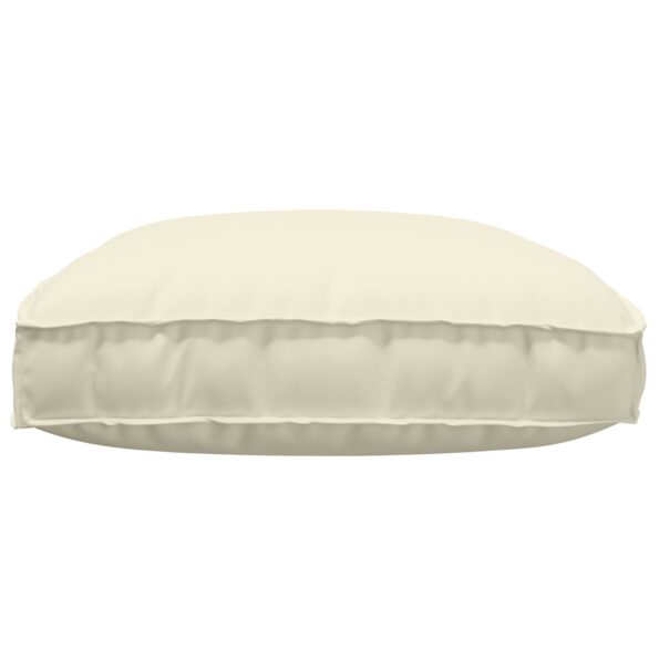 vidaXL Vonkajší vankúš Krémový Polyester 120 x 12 x 80 cm – Obrázok 3