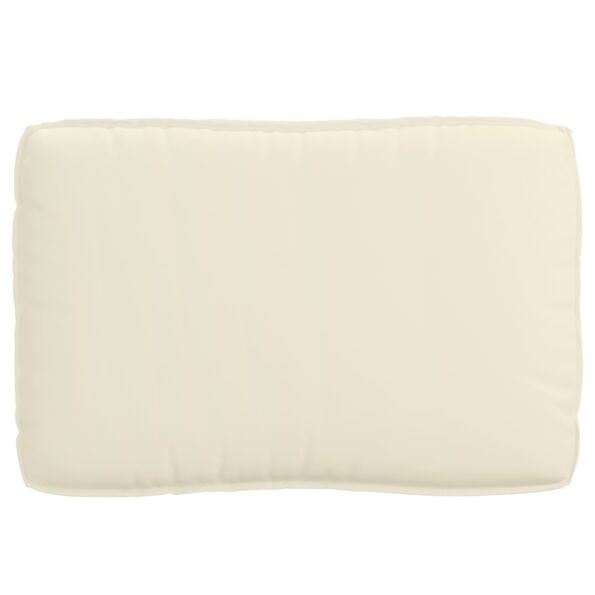 vidaXL Vonkajší vankúš Krémový Polyester 120 x 12 x 80 cm – Obrázok 4