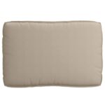 vidaXL Vonkajší vankúš Sivohnedý Polyester 120 x 12 x 80 cm – Obrázok 4