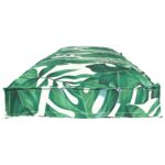 vidaXL Vonkajší vankúš Listový vzor Bavlna, Polyester 150 x 40 x 8 cm – Obrázok 3