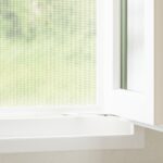 vidaXL Insect Mesh Screen Biela 80x500 cm Sklené vlákno