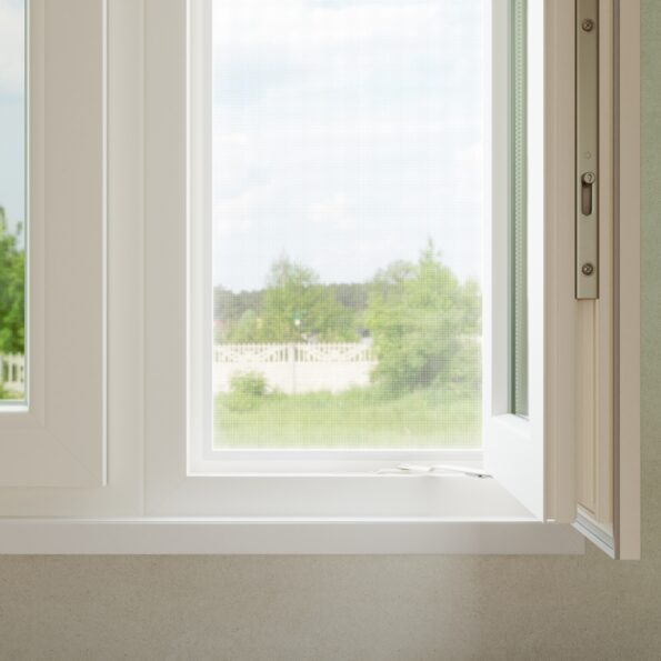 vidaXL Hmyzová sieť biela 112x500 cm sklolaminát – Obrázok 3