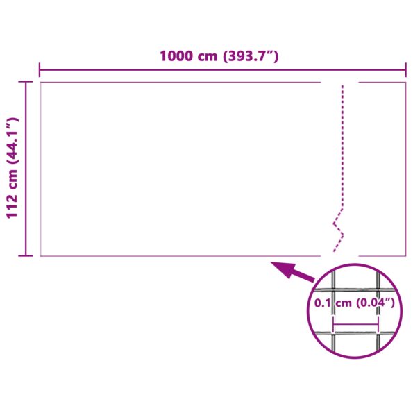 42001911_8.jpg vidaXL Ochranná sieť proti hmyzu Biela 112x1000 cm Sklené vlákno – Obrázok 8