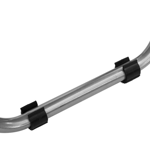 vidaXL Nákupný vozík s kolesami Sivá 35 L – Obrázok 4