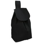 vidaXL Nákupný vozík s kolesami Čierny 35 L