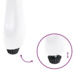 vidaXL 3-dielna bistro súprava do záhrady, biela, z liateho hliníka – Obrázok 12