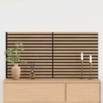 vidaXL akustické nástenné panely 2 ks lamelové 60,5x60 cm dubová dyha – Obrázok 3