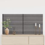 vidaXL akustické nástenné panely 2 ks lamelové 60,5x60 cm dubová dyha – Obrázok 3