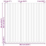 vidaXL akustické nástenné panely 8 ks lamelové 60,5x60 cm dubová dyha – Obrázok 10