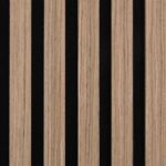 vidaXL akustické nástenné panely 8 ks lamelové 60,5x60 cm dubová dyha – Obrázok 9