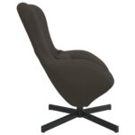 vidaXL Vajíčkové kreslo Tmavo šedá 63 x 73 x 90 cm látka – Obrázok 5