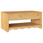 vidaXL Konferenčný stolík ""DRAMMEN"" 99x55x45 cm Masívne drevo smrek – Obrázok 6