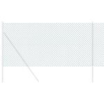 vidaXL Chain Link Plot Zelený 1.2x10 m Oceľ – Obrázok 3