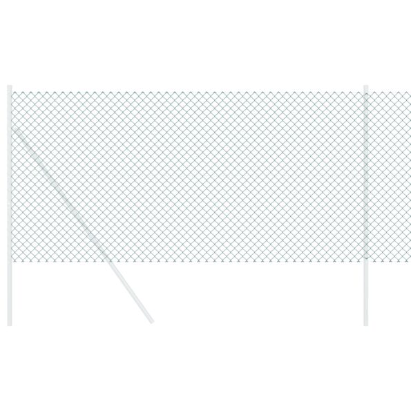 vidaXL Chain Link Plot Zelený 1.2x10 m Oceľ – Obrázok 3