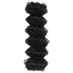 vidaXL šedý plot 0.8x10 m z ocele – Obrázok 5