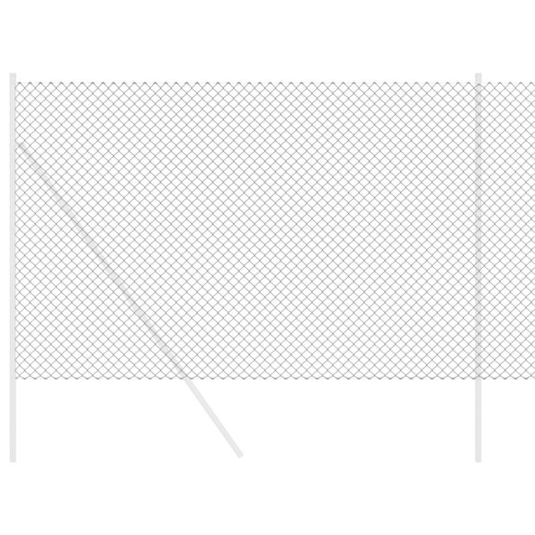 vidaXL Skladací plot sivý 1.6x10 m oceľ – Obrázok 3