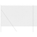 vidaXL Ťahový plot sivý 1.6x25 m oceľ – Obrázok 3