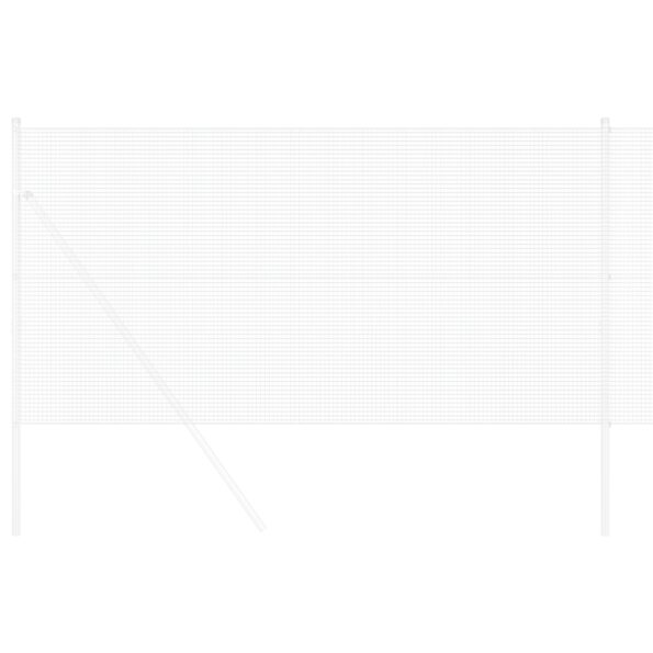 vidaXL Zváraný drôtený plot 1.4x10 m Pozinkovaná oceľ – Obrázok 3
