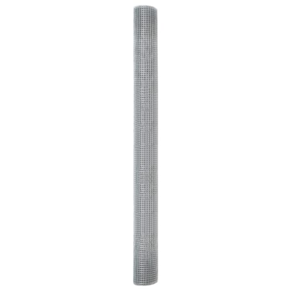 42004905_5.jpg vidaXL Zvarené drôtené ploty 1.6x10 m Pozinkovaná oceľ – Obrázok 5
