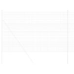 vidaXL Zváraný drôtový plot 1.6 x 25 m Pozinkovaná oceľ – Obrázok 3