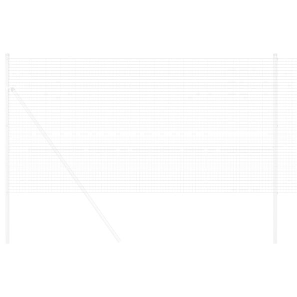 vidaXL Zváraný drôtový plot 1x50 m Pozinkovaná oceľ – Obrázok 3