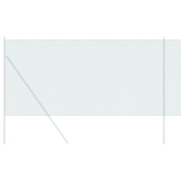 vidaXL Hexagonálny plot Zelený 1.2x10 m Oceľ – Obrázok 3