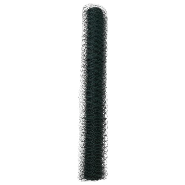 vidaXL Hexagonálny plot Zelená 1 x 50 m PVC – Obrázok 5