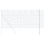 vidaXL Hexagonálne oplotenie Zelené Kov 5000 x 0.09 x 140 cm Pevné – Obrázok 3